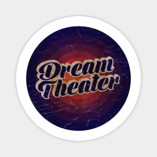 Dream Theater - VINTAGE BLURN CIRCLE Magnet