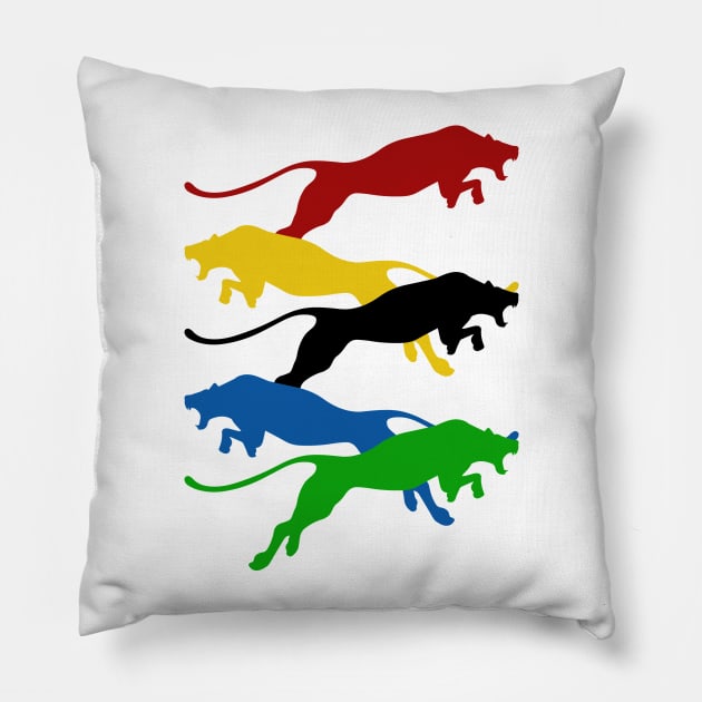 The Voltron Spectrum Pillow by Vitalitee