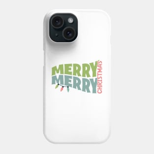 merry christmas Phone Case