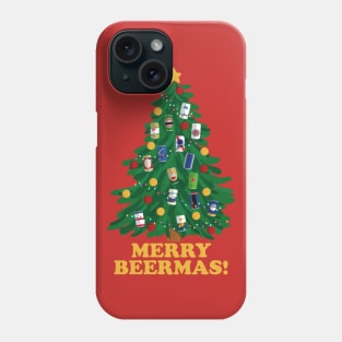 Merry Beermas for beer lovers V2 Phone Case