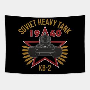 Soviet KV-2 heavy tank Tapestry