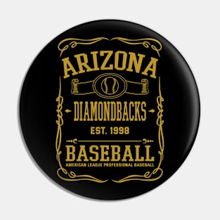 Vintage Diamondbacks American Baseball Pin