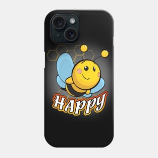 Bee Happy Pun Phone Case