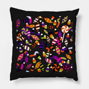 Another Halloween Candy Tile Pillow