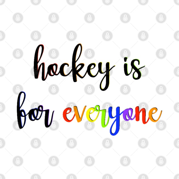 hockey is for everyone by cartershart