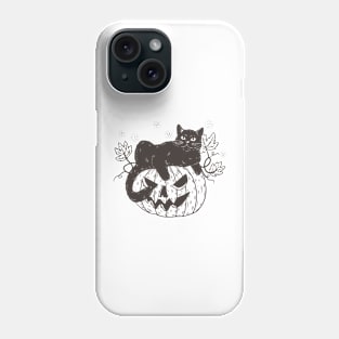 Halloween Black Cat Phone Case