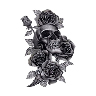 Rose Skull T-Shirt