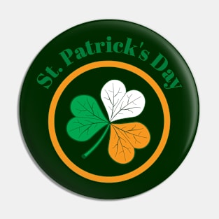 Shamrock Saint Patrick's Day Pin