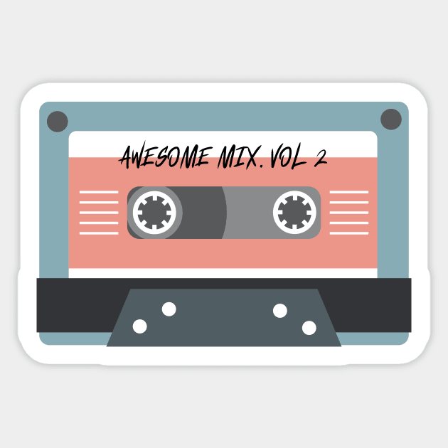 Awesome Mix Vol. 2 Cassette Prop Replica -  Norway