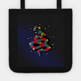 Christmas Snake Tote