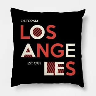 Los Angeles Grafit Pillow
