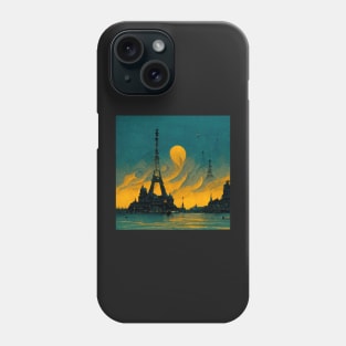 Paris at Dusk Phone Case