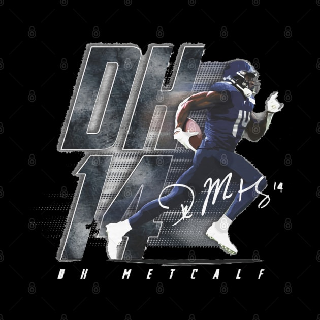 D.K. Metcalf Seattle Blur by ClarityMacaws