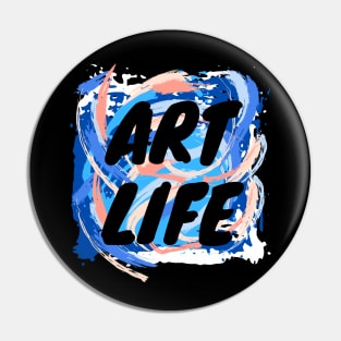 Art Life Pin