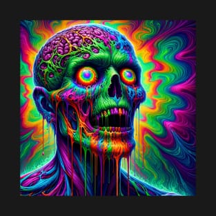 psychedelic zombie T-Shirt