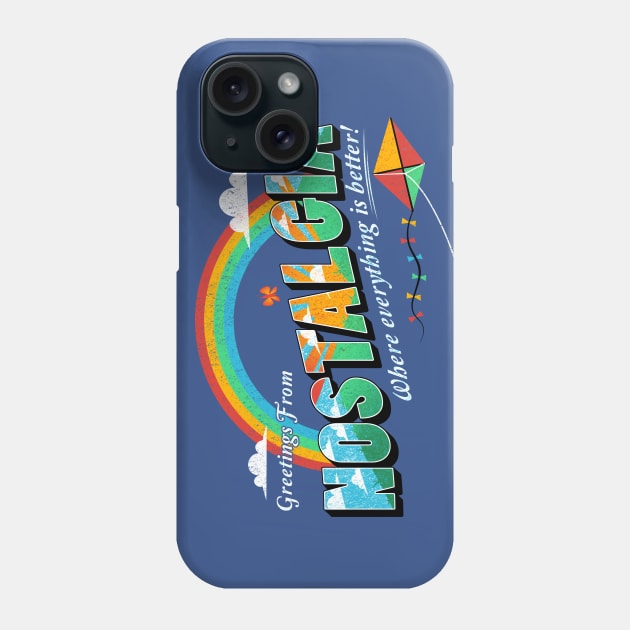 Nostalgia Trip Phone Case by stevenlefcourt