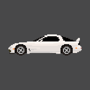 Mazda RX7 FD Pixelart T-Shirt