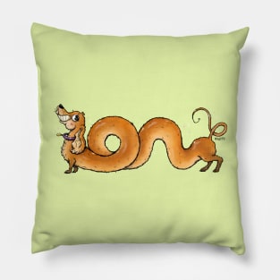 Mr. Noodle the Long Dachshund Pillow