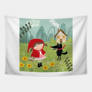 Little Red Riding Hood Tapestry