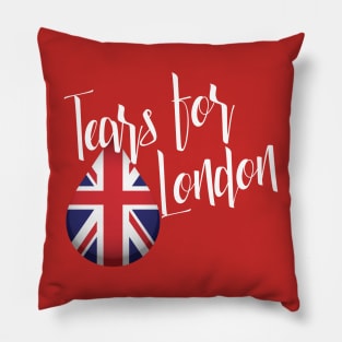 Tears for London Pillow