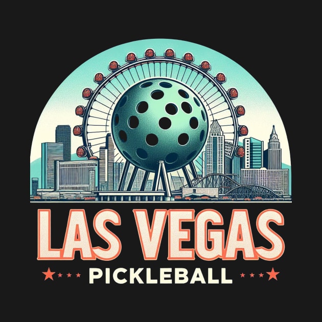 Las Vegas Pickleball Design with High Roller by Battlefoxx Living Earth