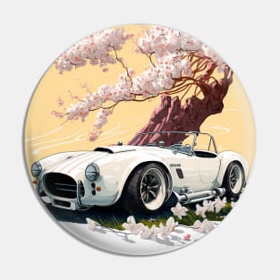 Cobra Cherry Blossom Pin