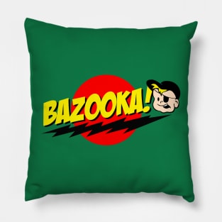 Vintage Bazooka Bubble Gum Pillow