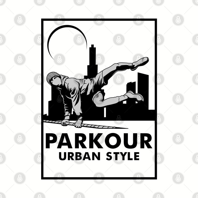 PARKOUR URBAN STYLE by beanbeardy