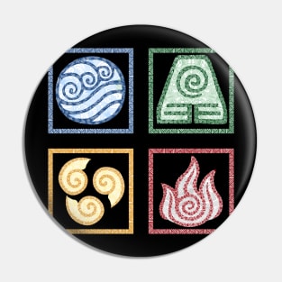 ATLA zentangle element symbols Pin