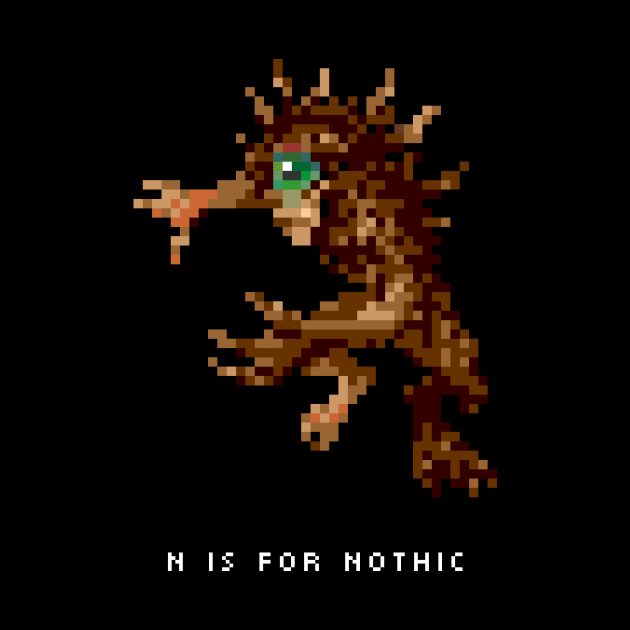 N is for Nothic by ClarkStreetPress