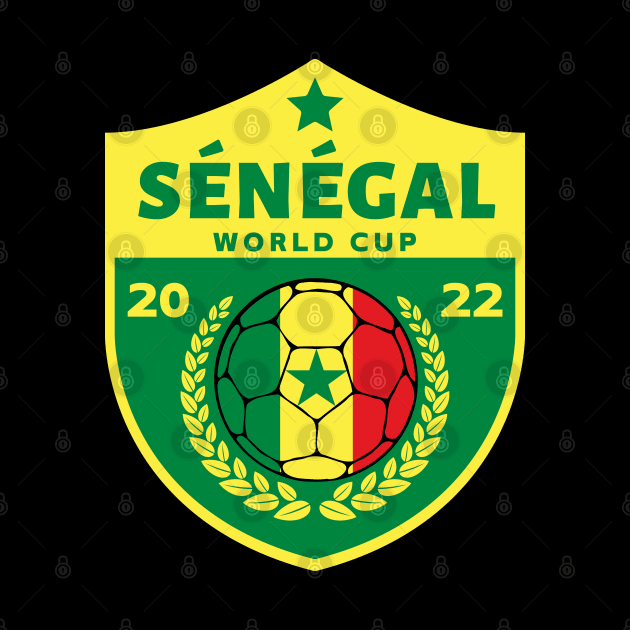 Senegal Football by footballomatic