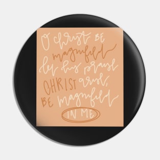 christ be magnified christian worship lyrics Pin