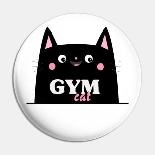 Gym Cat Pin