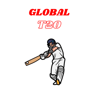 Global T20 Canada Cricket Player T-Shirt