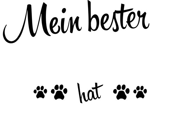 Mein Bester Freund Hat Fell Und Pfoten Kids T-Shirt by nektarinchen