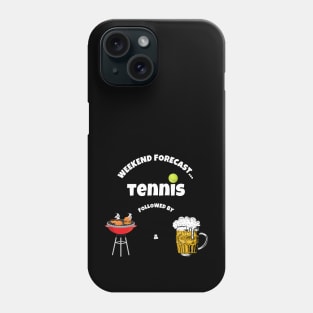 US Open Tennis Weekend Forecast Phone Case