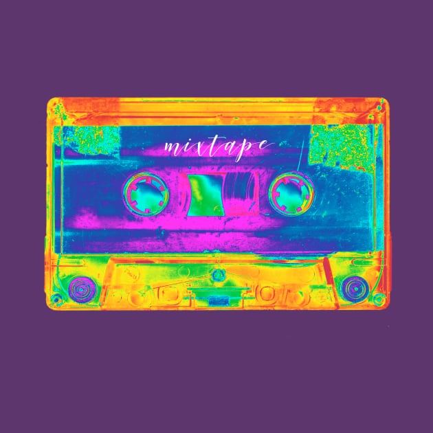 Music Mixtape Neon by DyrkWyst