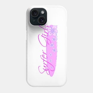 Surfer Girls Hibiscus Style Phone Case