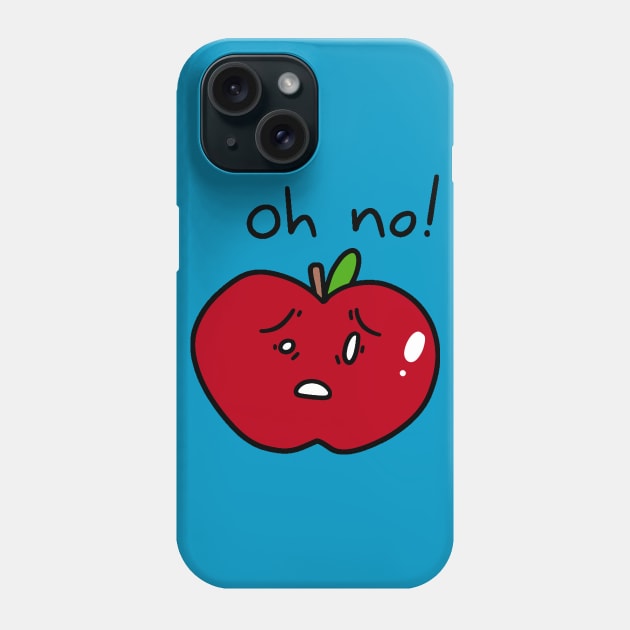 Oh No! Apple Phone Case by saradaboru