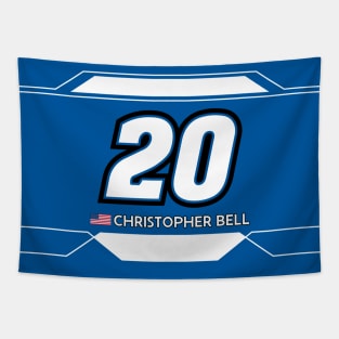 Christopher Bell #20 2023 NASCAR Design Tapestry