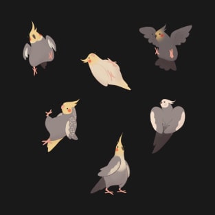 Cockatiel Print T-Shirt