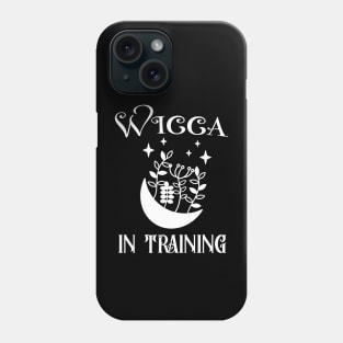 Wicca In Training Witchcreaft Magic Moon Phone Case