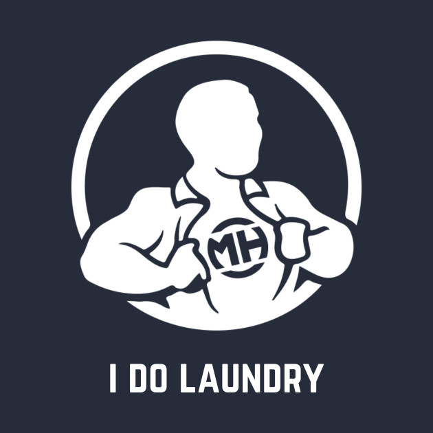 Front: I Do Laundry Back: Husband of the Year by ModernHusbands