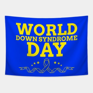 World Down Syndrome Day Ribbon Tapestry