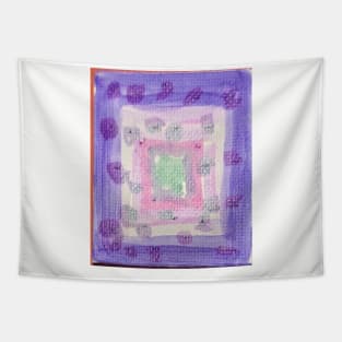 Purple and pink Tapestry