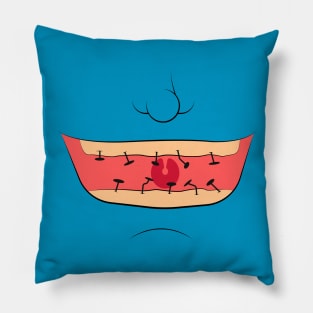 Nail Teeth Pillow