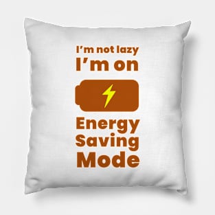 Energy Saving Mode Pillow