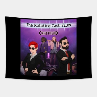 The Rotating Cast Files Tapestry