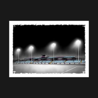 Weavers Park -  Drogheda United League of Ireland Football Artwork T-Shirt