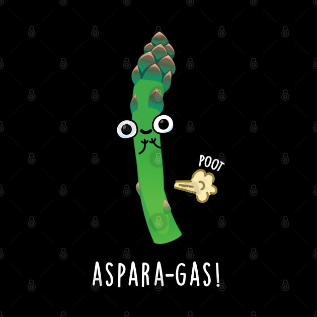 Aspara-gas Cute Asparagus Veggie Pun by punnybone